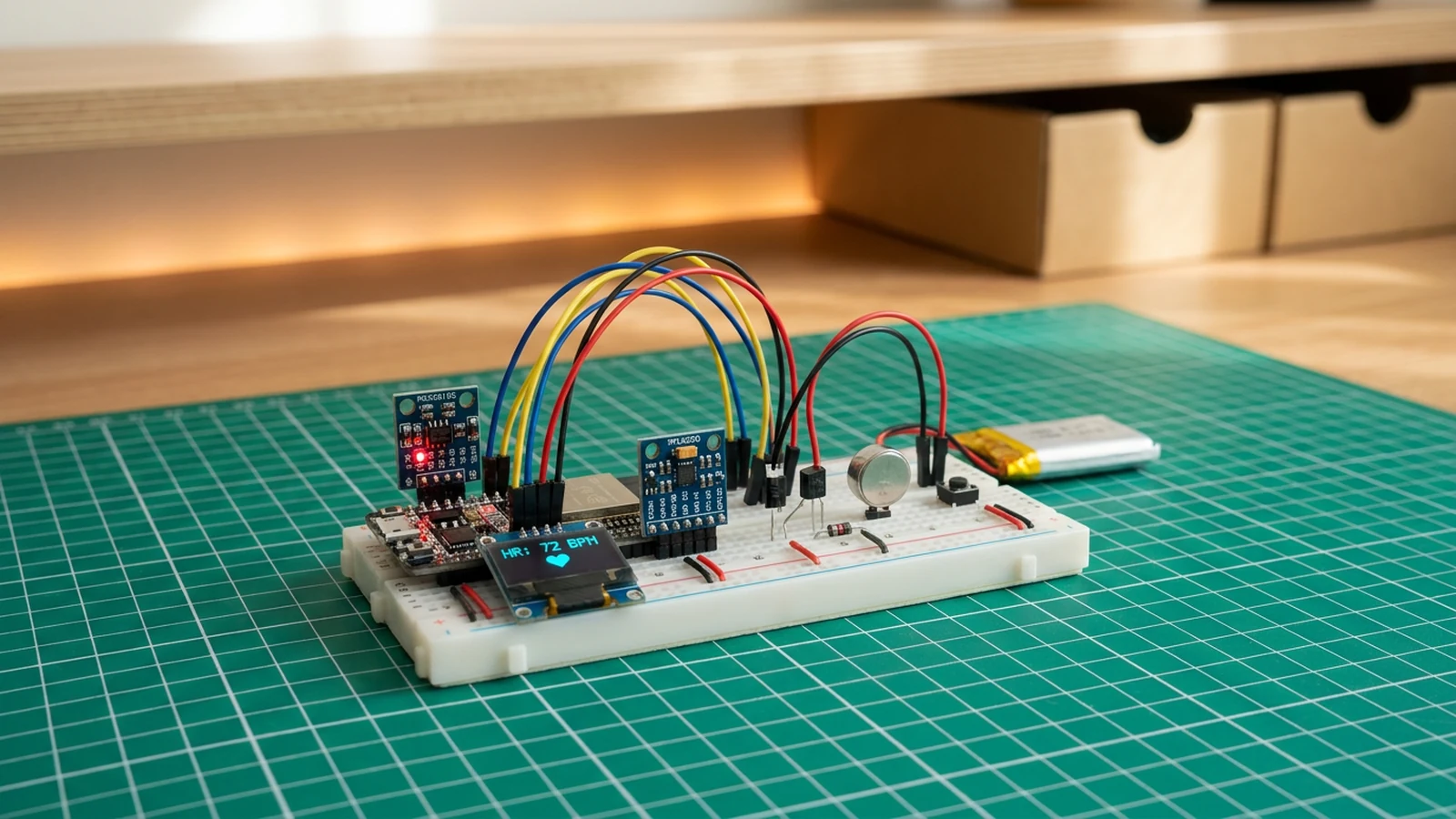 Fitness Wristband Prototype