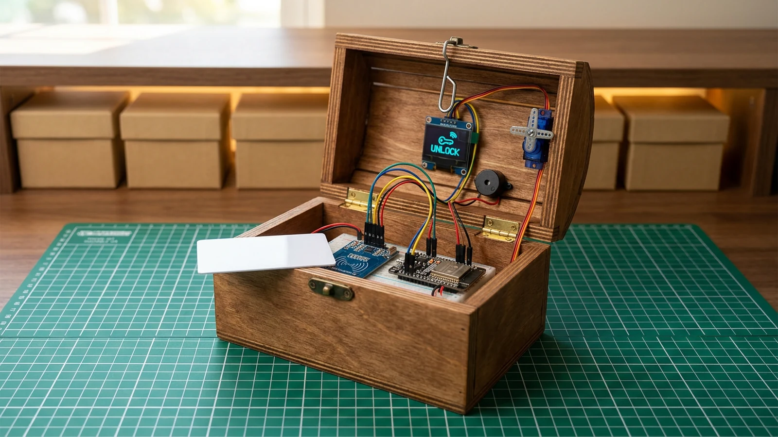 RFID Treasure Chest