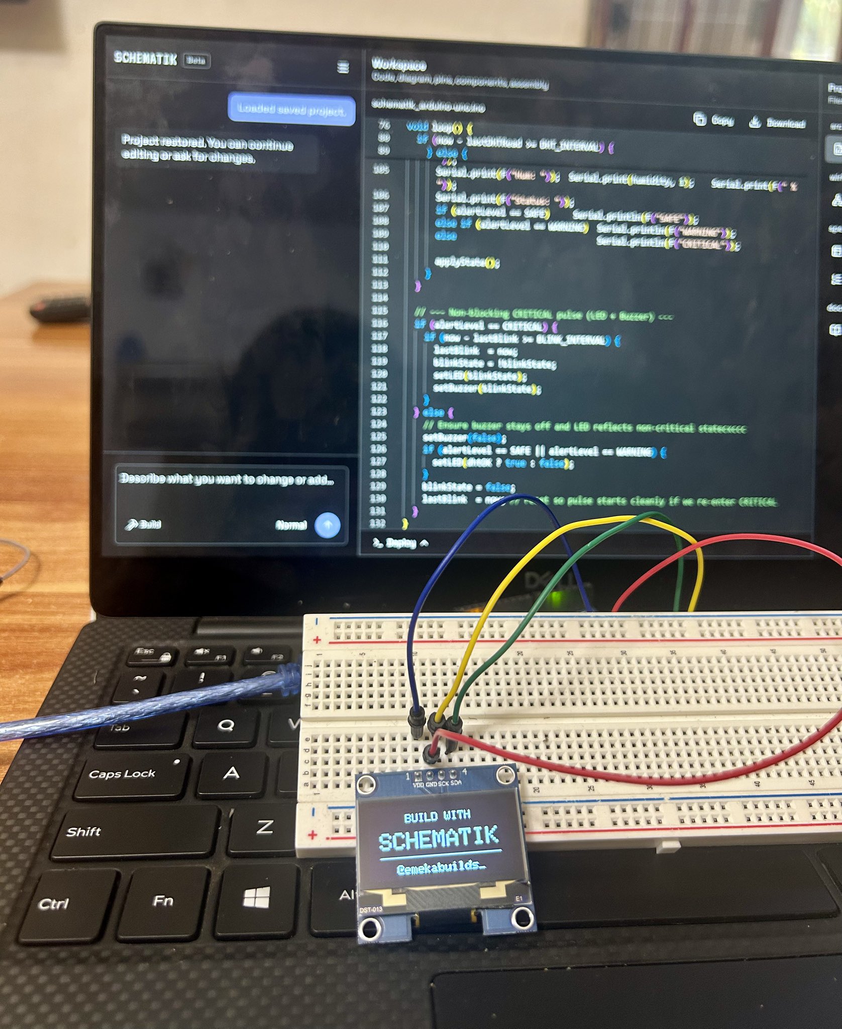 Another day, building with my fav tool. Using Schematik to make hardware easier.